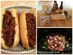 Crockpot Sloppy Joes Steps