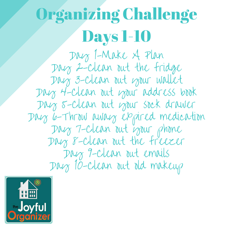 Organizing Challenge Part 1
