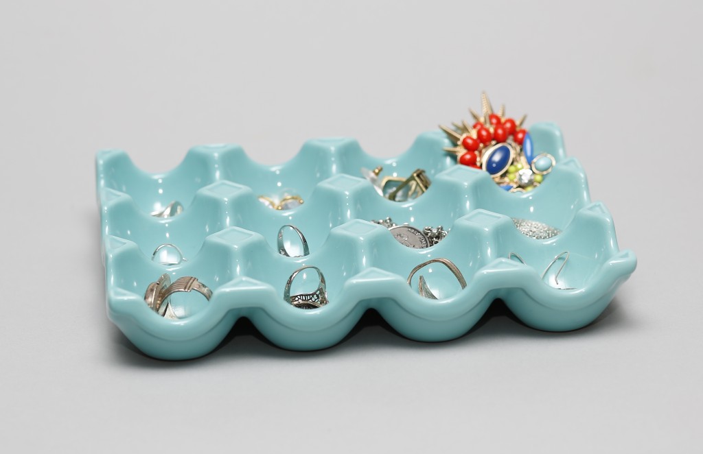 Egg Tray With Jewelry