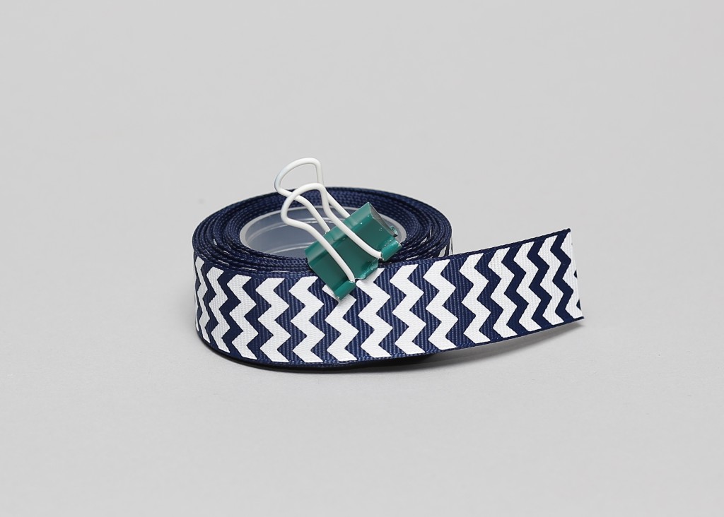 Alligator clip on ribbon