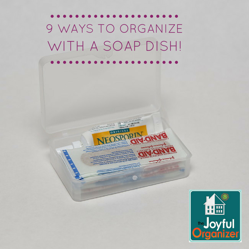 Soap Dish Organizing